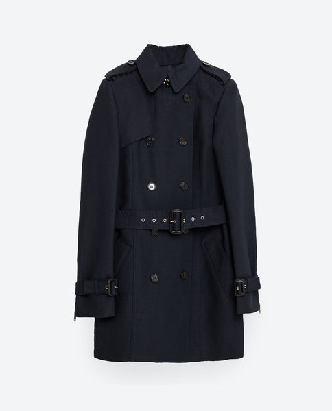 COTTON TRENCH COAT