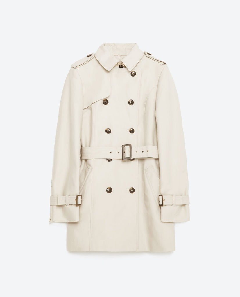 COTTON TRENCH COAT