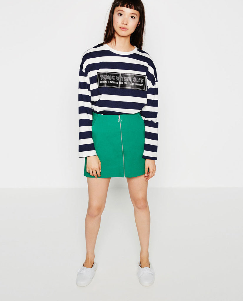 STRIPED SWEATSHIRT