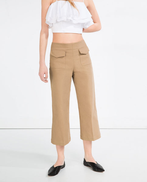 STRAIGHT CUT CULOTTES