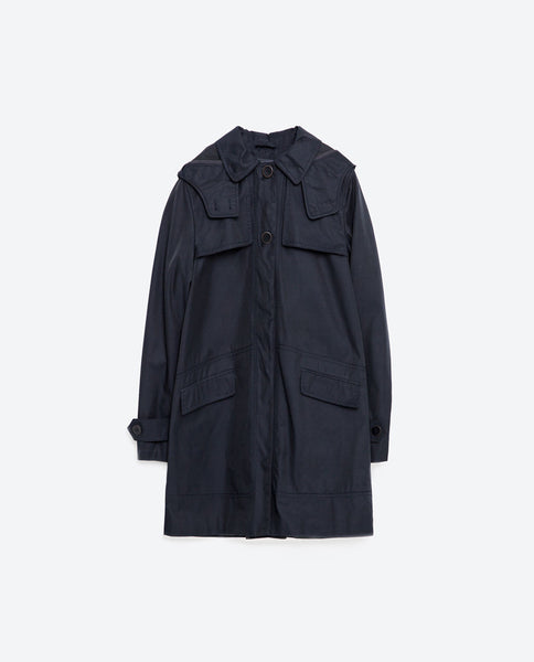 WATER REPELLENT TRENCH COAT