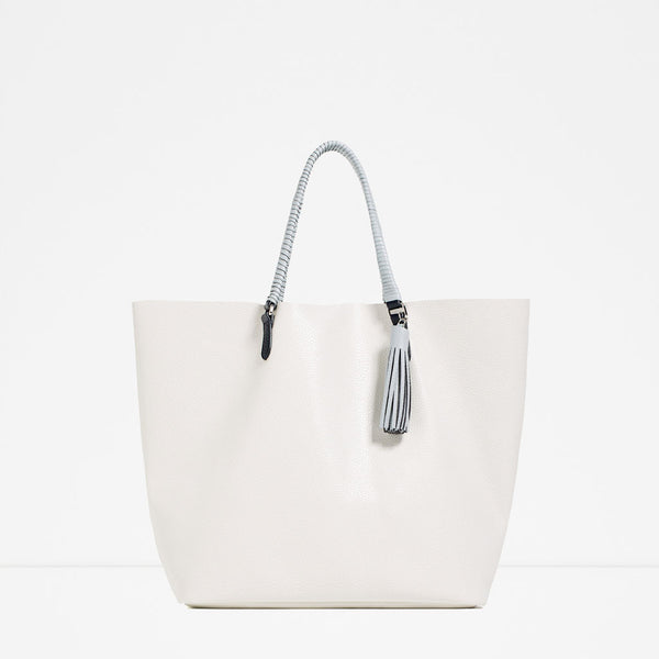 TASSELLED TOTE