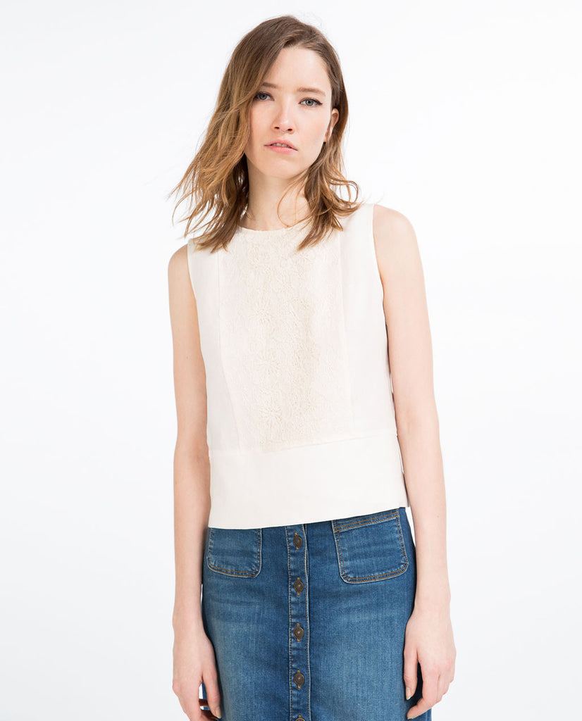 LINEN TOP