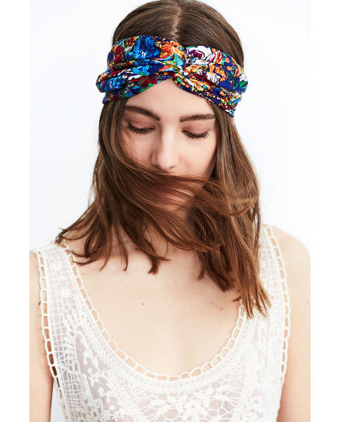 FLORAL TURBAN HAIRBAND