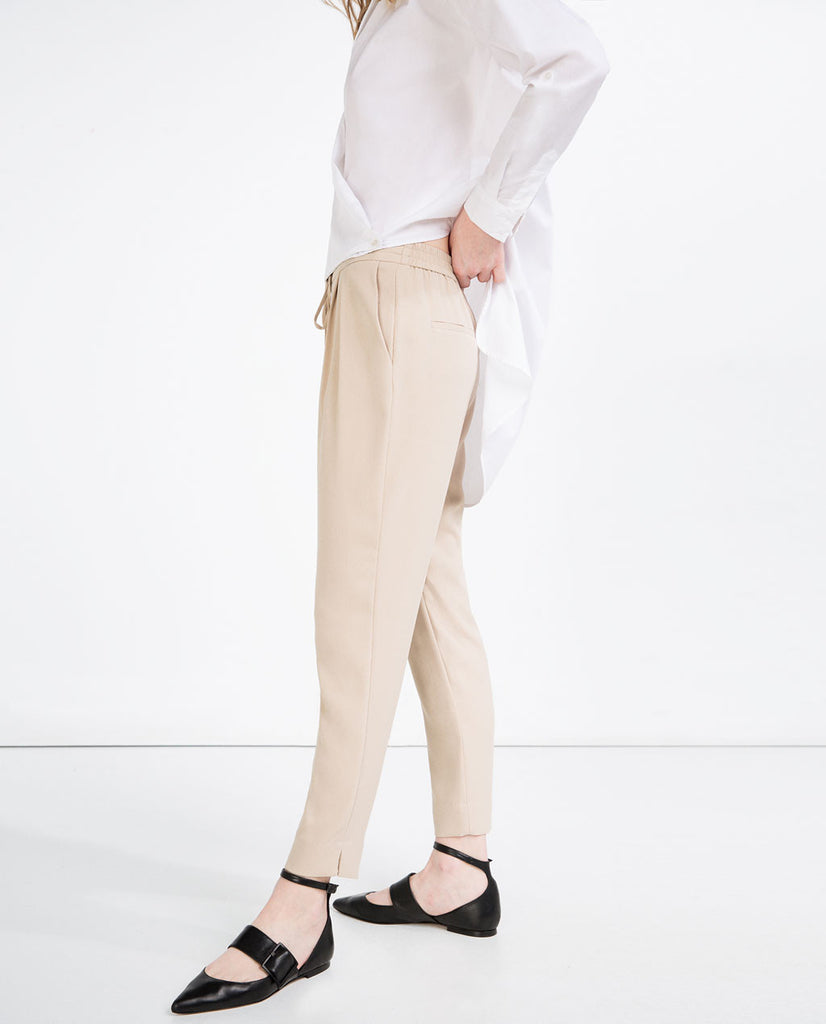 DRAWSTRING TROUSERS